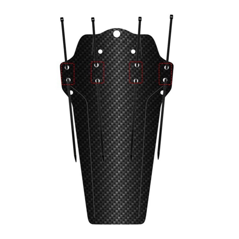 Black Bicycle Mudguard Set Lightweight Bike Mudguards Bicycle Mudguards  Bicycle Maintenance