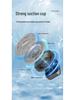 Punch-Free Bathroom Wall Shelf - Aluminum Vacuum Corner Rack