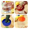8-In-1 Kitchen Tool Bottle Funnel Lemon Squeezer  Grater Eggs Masher Cheese Grater Eggs Seperator Measuring Cup Can Opener