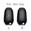 Transparent Car Key Case Cover for Peugeot 2008 3008 4008 5008 308 408 508 Citroen C1 C2 C4 C6 C3-XR Picasso Grand DS3 DS5