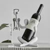 Creative Abstract Character Red Wine Rack Storage Ornament Wine Bottle Holder Home Decoration for Liviingroom Kitchen Organizer