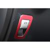 Fit For Mercedes-Benz GLC 2016- Aluminum Red P Gear Button Frame Trim 1PCS
