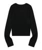 Mucent Gianni V-Neck Crop Ribbed Knit (5 Colors)