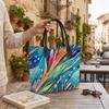  Vibrant Watercolor Tote Bag for Casual Daily Use 