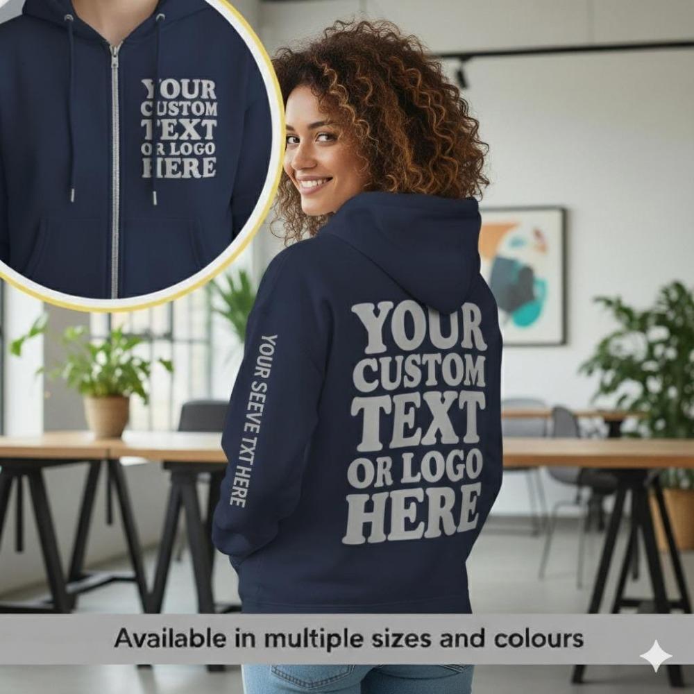 Men s Autumn and Winter Top, Fashionable Printed Zipper Hooded Sweatshirt, Casual Loose Jacket S