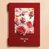 Oil Painting Loose-Leaf Notebook A5 80 Sheets Note Book Detachable Notepad Student Stationery Office Supplies
