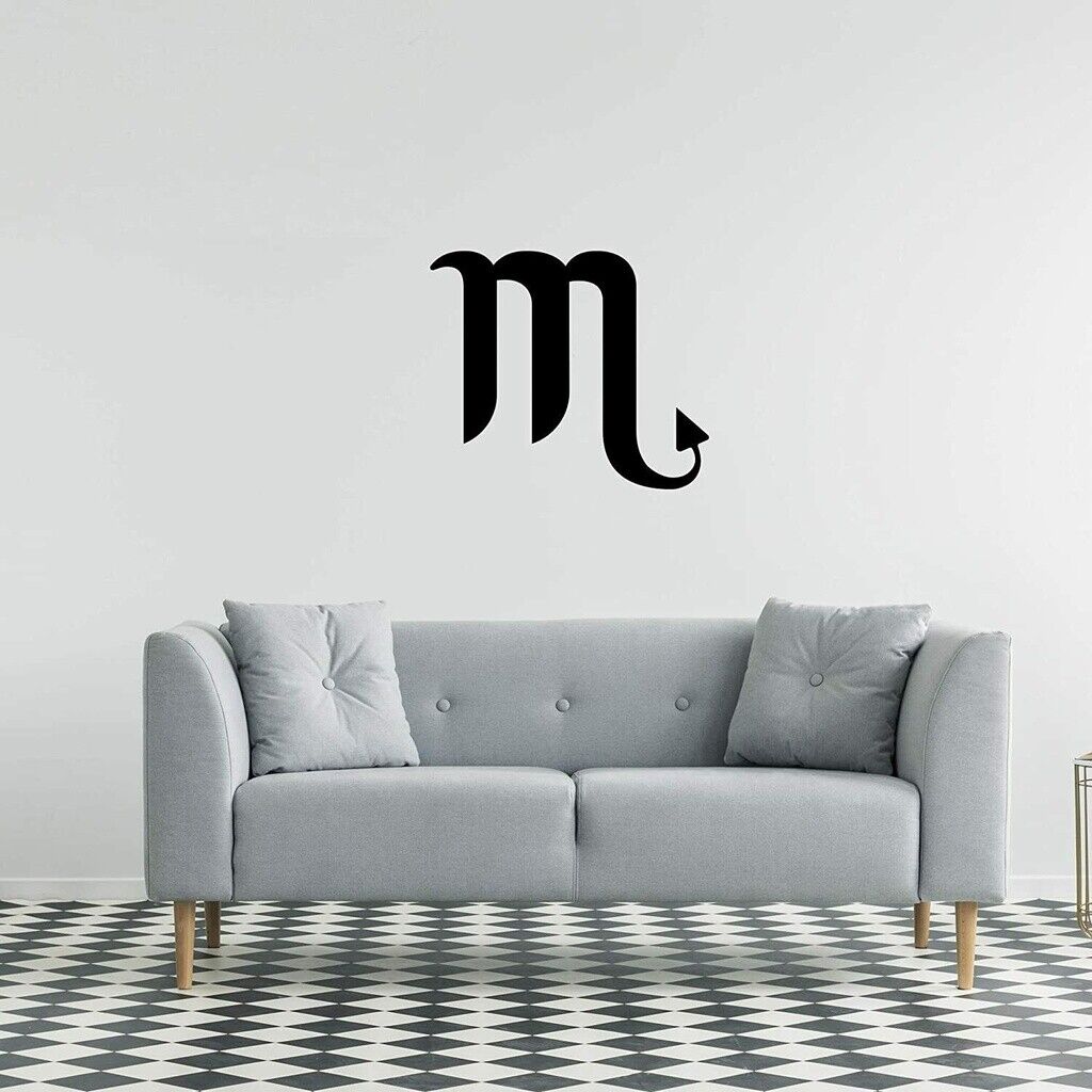 

Символ гороскопа Скорпиона - домашний декор с декоративным акцентом, металлический художественный настенный знак