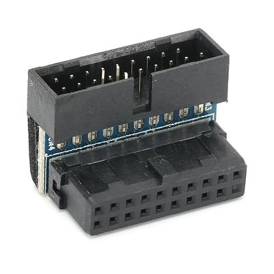 19 PIN Abgewinkelter Stecker für Host-Verkabelung Desktop-Computerzubehör