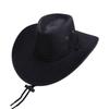 Vintage Linen Western Cowboy Hat Wide Brim Climbing Hat Summer Sun Hat Sun Protection Cap Beach Cap Beach Sunscreen Cap Holiday