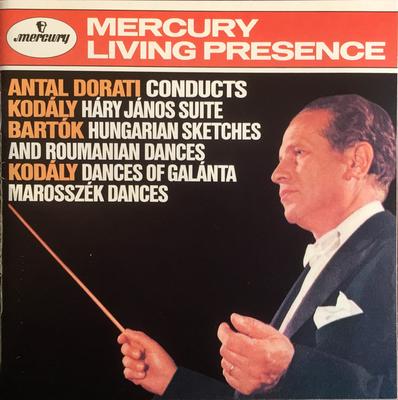 CD BARTOK, KODALY, DORATI; LIVING PRES - Dorati dirige Kodaly 4320052 Mercury 1990 US ObiClassique Occasion