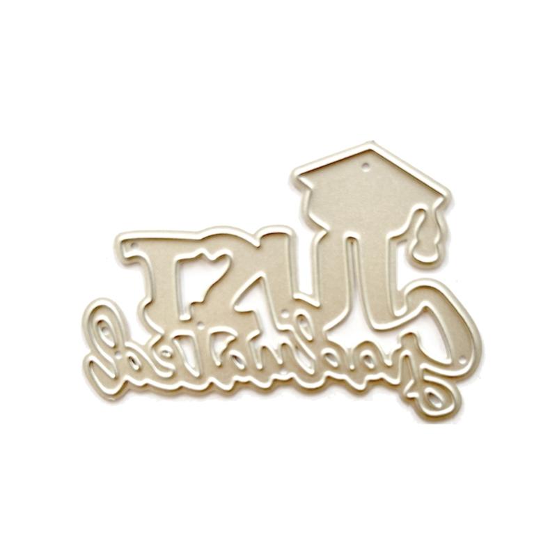 Metal Die Cuts Graduation Embossing Stencil Cutting Dies for Card Making Scrapbooking Paper Craft DIY Template Handmade