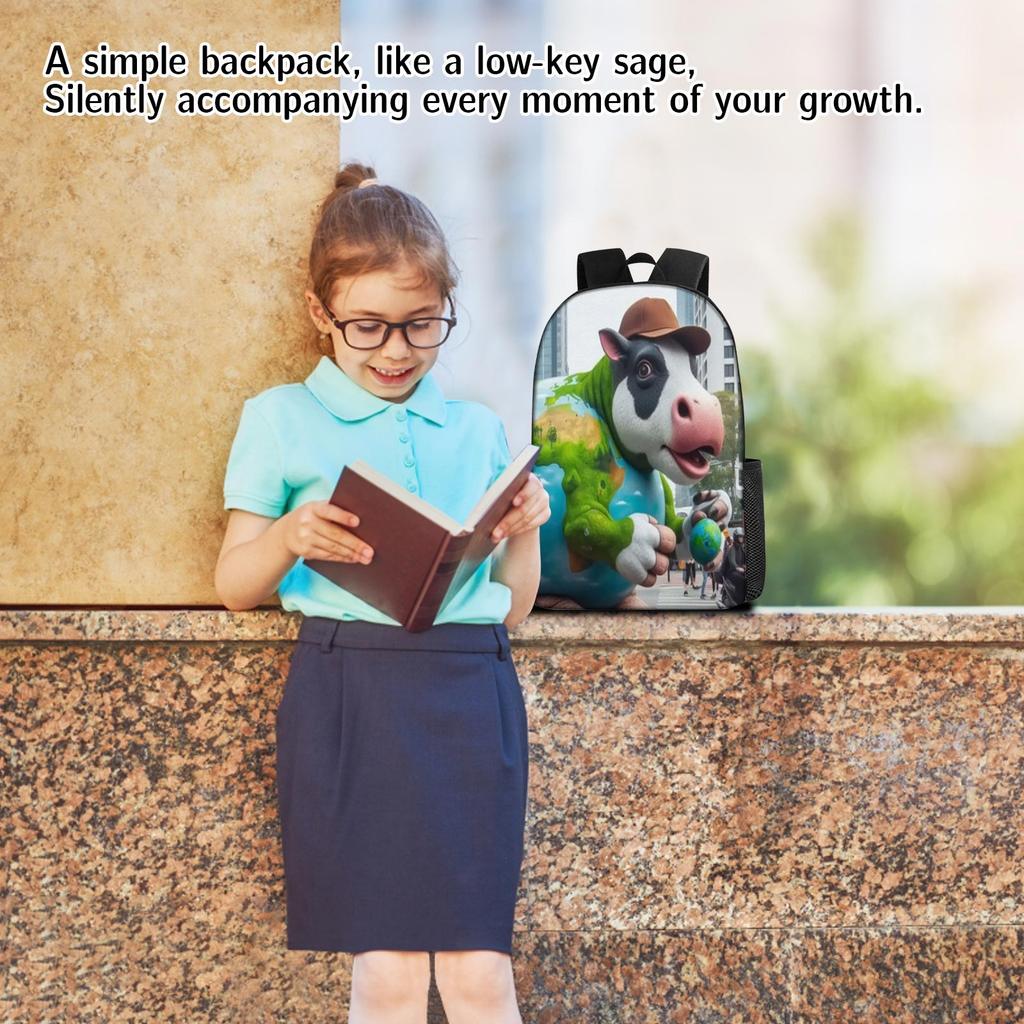 Student Backpack 3D Digital Printing Backpack