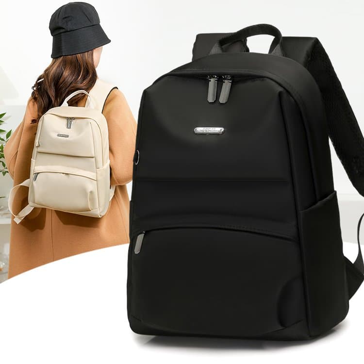 Simple multi-compartment backpack Large capacity women s backpack