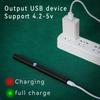 Portable Rechargeable Cordless USB Battery Soldering Iron Set with Tips
