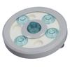 Pet Slow Food Bowl Multifunctional Leak Proof ABS Slow Feeder Dog Bowl for Cat and Hamster Light