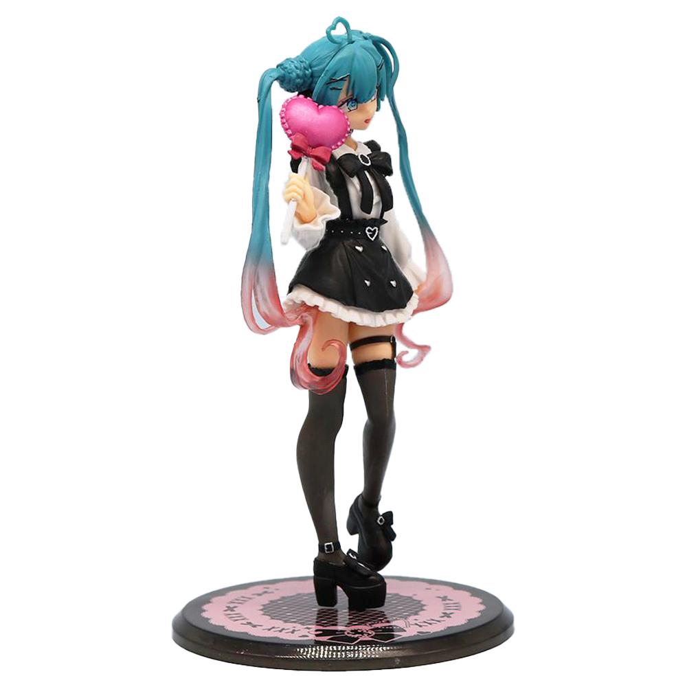 19cm Sexy Girl Hatsune Miku Anime Figure Fashion Subclture Miku Action Figure Room Decorations PVC Collection Model Doll Toys