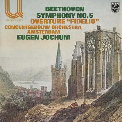 LP Record LUDWIG VAN BEETHOVEN - CONCERTGEBOU - Symphony No. 5 / Overture "Fidelio" 6580145 Philips 1977 UK Classical Used
