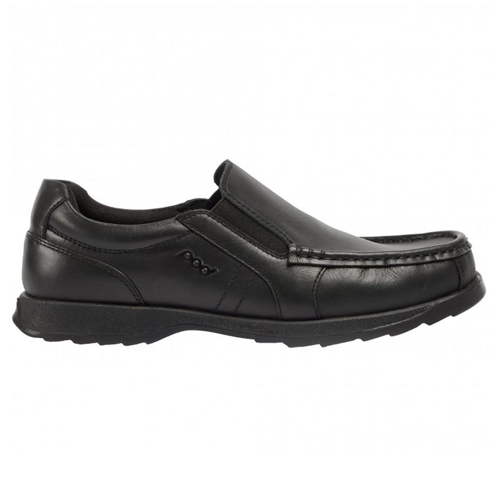 POD Boys Nyle Leather School Shoes