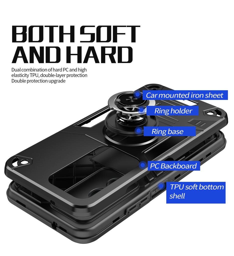 Θήκη Τηλεφώνου Armor Αντικραδασμική Για Redmi 15 15C 14C Για Redmi A5 A4 A3 Pro Μαλακό Πλαίσιο TPU Σκληρό Πλαστικό Προστατευτικό Πίσω Κάλυμμα