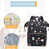 Mommy backpack with large capacity, lightweight and insulated backpack for outdoor travel, portable and multifunctional