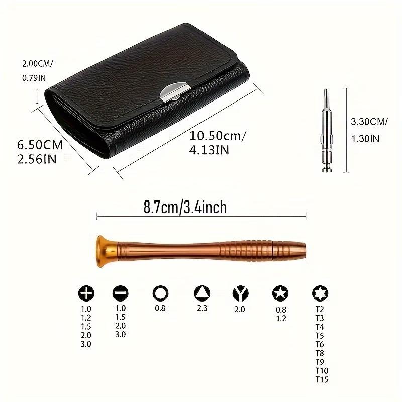 25 Pcs Magnetic Screwdriver Set Multi-Function Hand Tool Precision Phone Camera Repair Torx Hex Screw Driver Bits Kits Bag