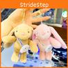 Süßer Weißer Plüschhase Schlüsselanhänger Anhänger Puppe Großhandel Tasche Cartoon Stofftier Ornament