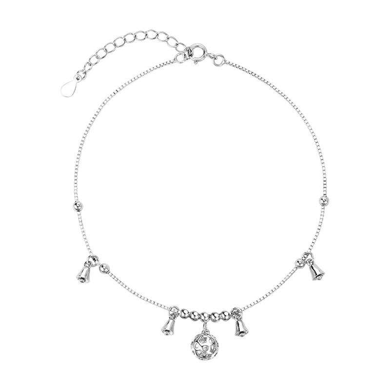 Benming Year Ancient Bell Anklet for Women, Premium Look Fortune Foot Chain, Ins Niche Ring Foot Jewelry