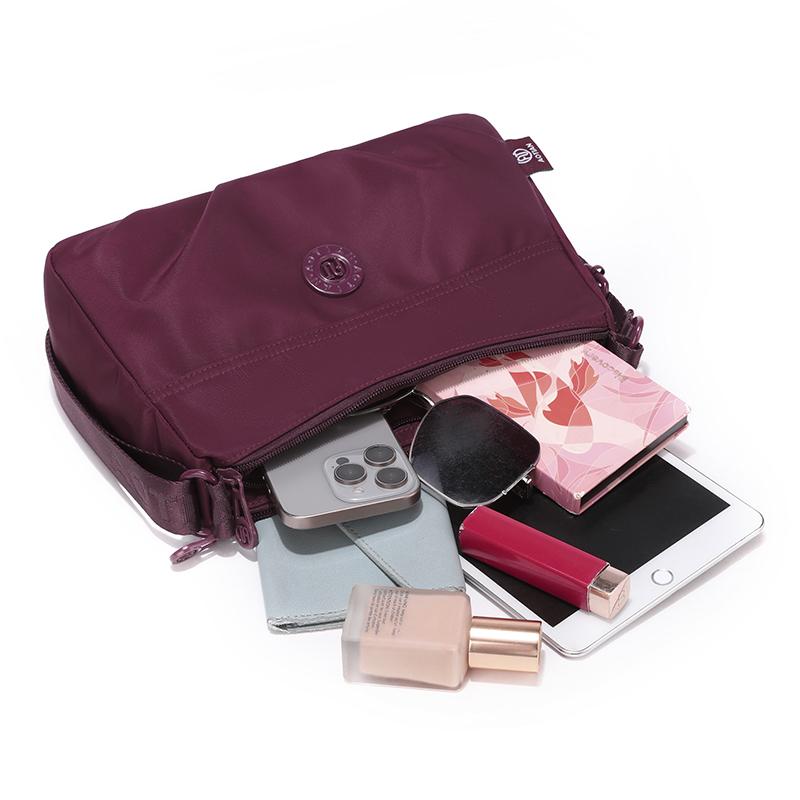Women Lightweight Nylon Crossbody Bag Casual Shoulder Handbag Travel Purse