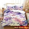 New La Darknesss Bedding Set Single Twin Printed Bed Set With Pillowcase Duvet Cover Soft Single Double Queen Super King Size