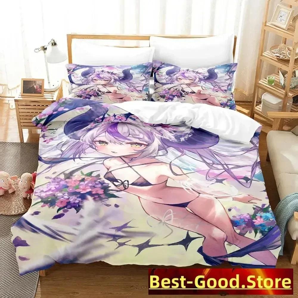 New La Darknesss Bedding Set Single Twin Printed Bed Set With Pillowcase Duvet Cover Soft Single Double Queen Super King Size