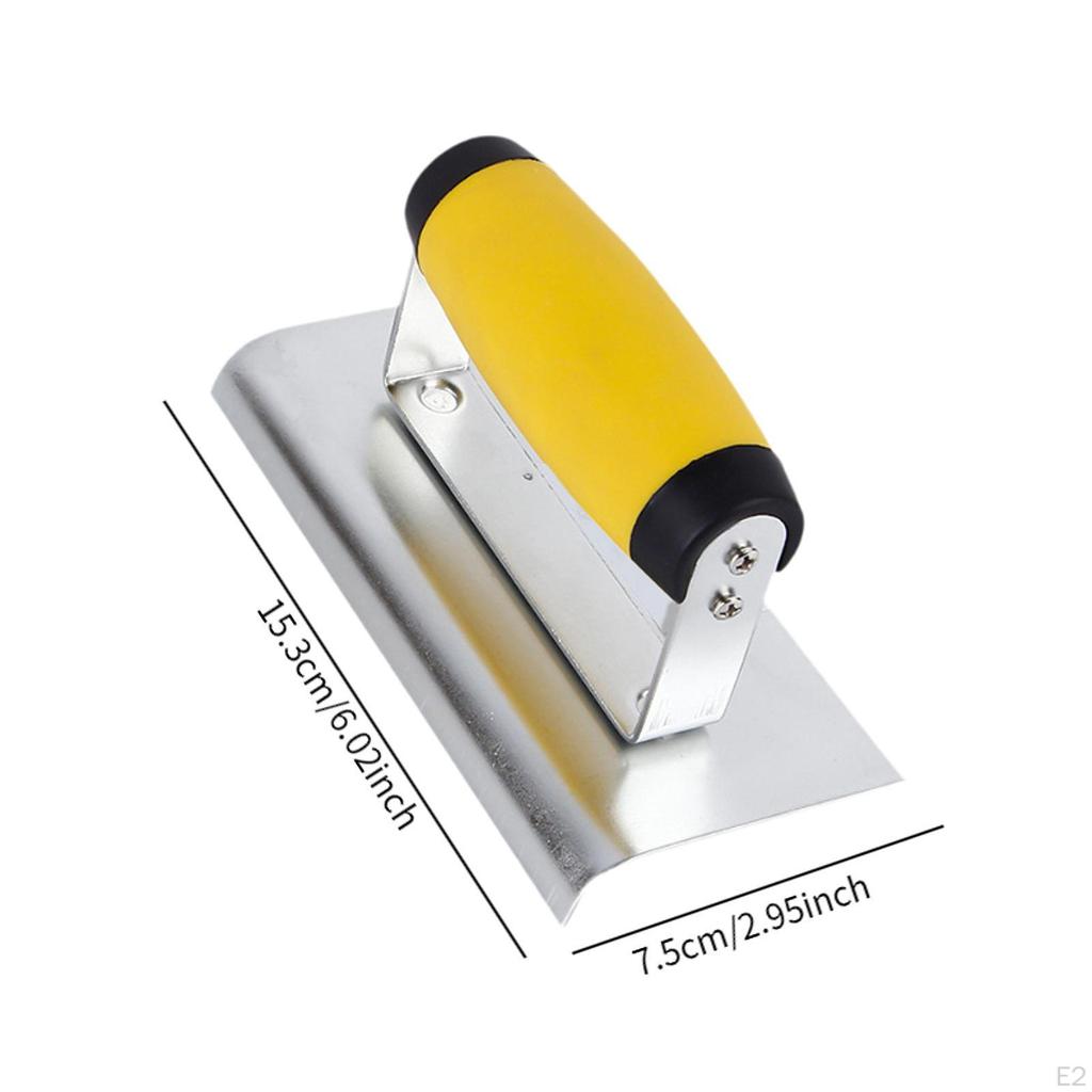 Trockenbaukelle Betonkantenhobel Bauhandwerkzeug 2in1 Gips Flach Finish für
