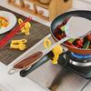 Silicone Spatula Holder Cat Shape Rack For Shovel Spoon Anti-scalding Spatula Rest Bracket Clips For Home Kitchen Restaurant Use