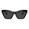 Burberry Full Frame Irregular Shape Sunglasses Women Sunglasses Black 0BE4420U-30018755