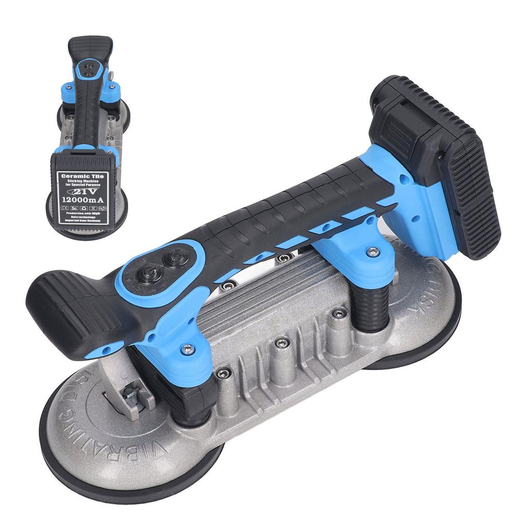 Tile Vibrator Power Adjustable Double Suction Cup Effort Saving Tile Tiling Machine