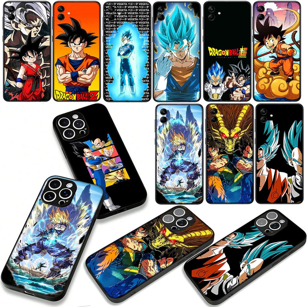 for Samsung Galaxy A07 A13 A12 A14 A23 A42 A50 A51 A52 A53 A70 A71 A72 A21S A04 Note 20 9 8 10 Case Z Vegeta Dragon Gokus Ball