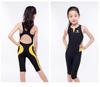 Hongxing Baiya Girls' Quick-Dry Sleeveless One-Piece Swimsuit for Students