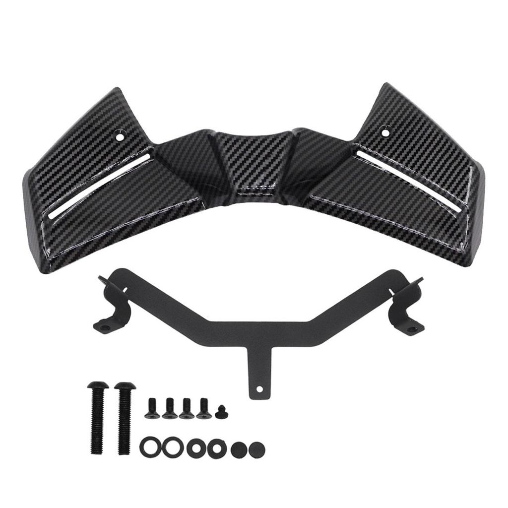 ABS Plastic Nose Cone Front Spoiler Winglets Motorcycle Fairing Upgrade for Yamaha MT 09 Y AMT 2025 2025 Enhanced Ride