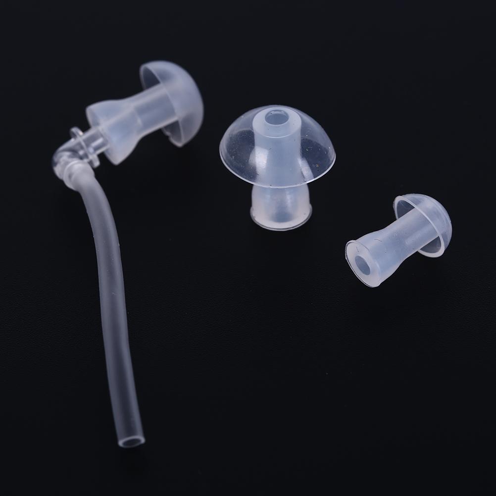 3 Size Clear Hearing Aid Earplug Tube Tubes + Domes Hearing Aids Accessories Domes With Sound