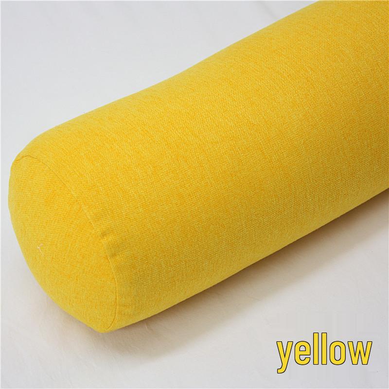 

Знімна та пральна подушка-валик для фіксації ніг - Циліндричний наповнювач для щілини в ліжку з імітацією бавовняного льону. 10*40cm Cervical Pillow, Very Small