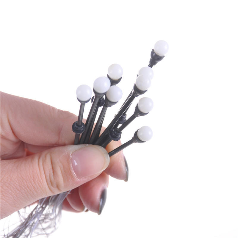 10Pcs 1:100 Single Head Model Lights Garden Lamp With Wires And Bulbs Toys