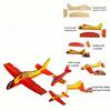 10pcs Unfinished Wooden Aircraft Models - DIY Handmade Craft Material for Graffiti, Painting, and Colouring Creative Art Projects, and Woodworking