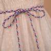 Korean Version of Summer New Color Woven Thin Belt for Women Casual Skirt Decorative Waist Rope