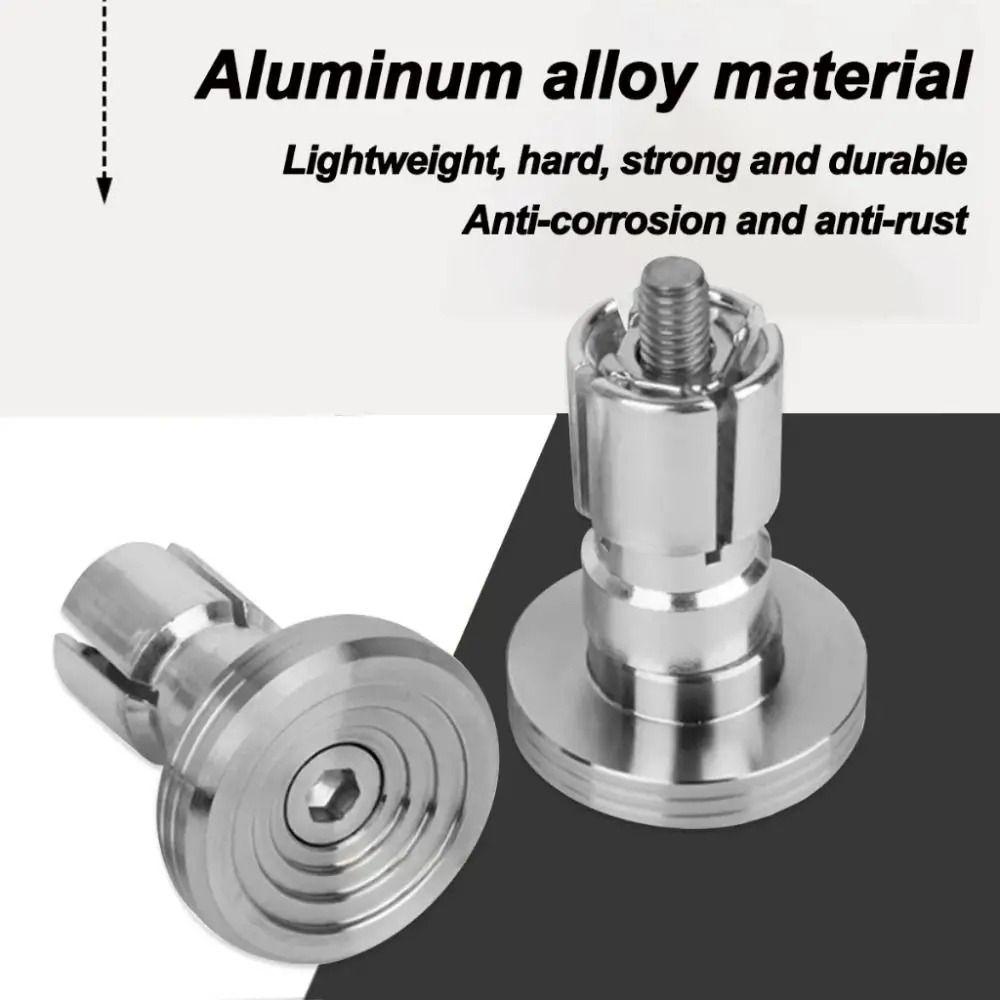 Shock-absorbing Motorcycle Handlebar End Plugs Bar Ends Weights  Handlebar Protection