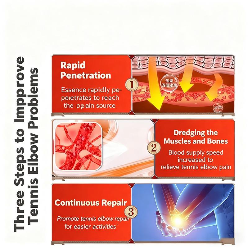 Elbow Pain Relief Patch for Tennis Elbow, External Humeral Epicondylitis