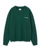 WACKY WILLY Basic Cable Tissue Pullover Green