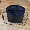 Red Tadpole Inner Pocket Mini Storage Bucket Bag - Modern Simple Design