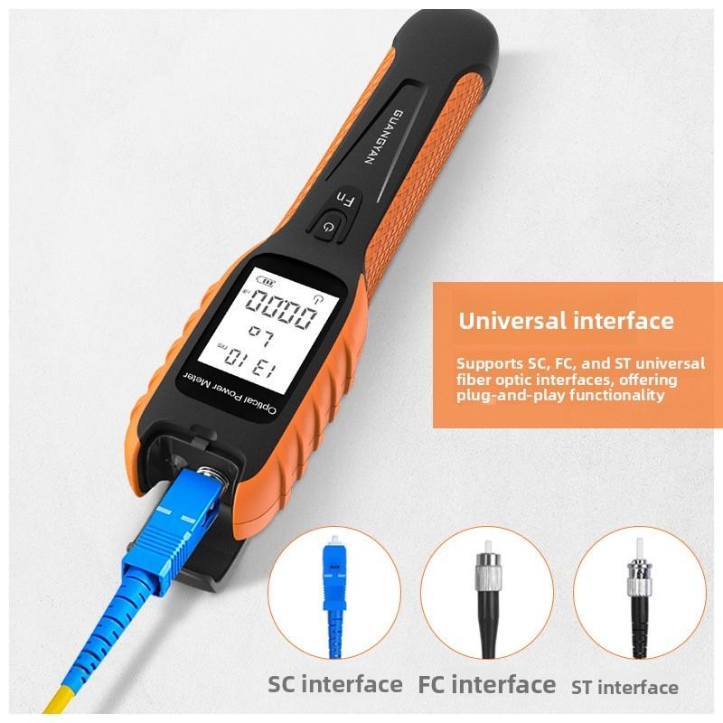 G11 High Precision Fiber Optic Power Meter With Rechargeable Battery For Telecom And Network Testing