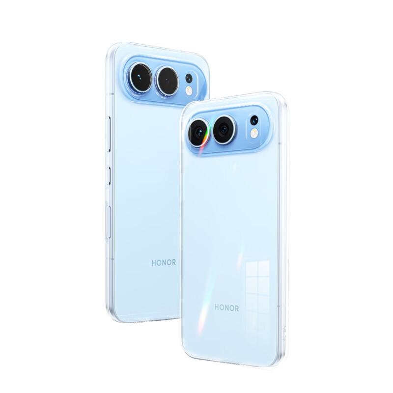 Smorss Honor 500 Phone Case Full Coverage Lens Protection Soft Transparent Anti-Fingerprint Skin-Friendly Slim TPU Cover