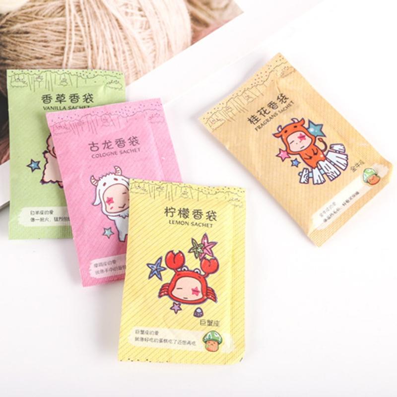 Fragrance Bag Incense Purifier Sachet Cereal Shell Paper Pocket Wardrobes