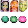 Body Painting Portable Small Even Color Bright-colored Long Lasting Wide Application Quick Dry Water Activated Vibrant Face Body Paint for Outdoor